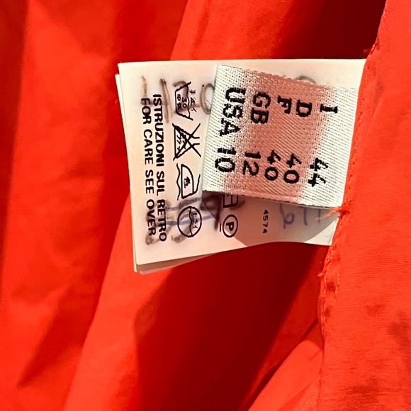 Lanvin red raincoat - Picture 4 of 9